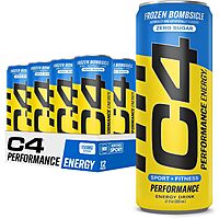 Select Accounts: 12-Pk 12-Oz C4 Performance Energy Drink (Frozen Bombsicle)