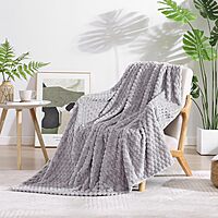 Prime Members: Monbix Fleece Throw Blankets: 50" x 60" $6.50, 60" x 80"