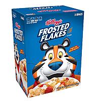 55oz. Kellogg's Frosted Flakes Giant Box Breakfast Cereal (2 Enclosed Bags)