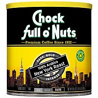 30.5-Oz Chock Full o' Nuts New York Roast Ground Coffee (Dark Roast)