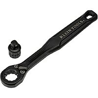 Klein Tools KNECT (S) Pass Through Ratchet & 1/4" Drive Socket Adapter Set