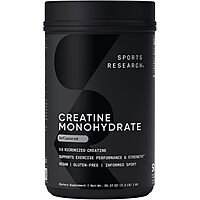 Select Accounts: 35.27-Oz Sports Research Creatine Monohydrate (Unflavored)