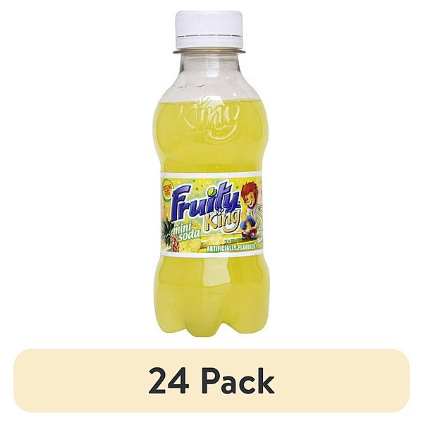 24-Pack 5.75-Oz Fruity King Mini Soda (Pineapple) $7.92 ($0.33 Each)+ Free Shipping