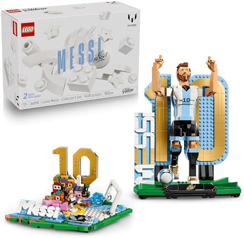[NEW] $94.03 | LEGO Lionel Messi – Collector's Set (66818, 2026) at Amazon