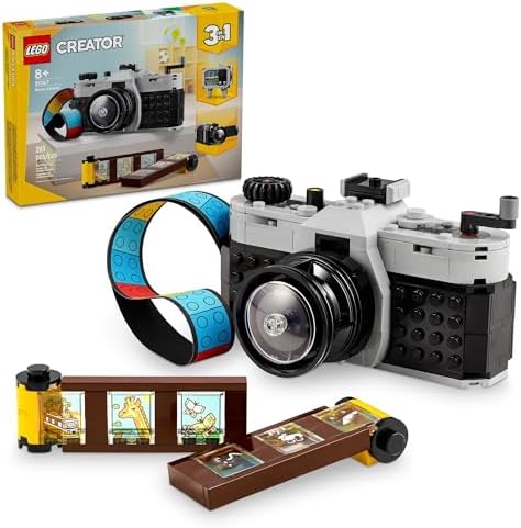 $15.99* | 261-Piece LEGO Creator: 3 in 1 - Retro Camera (31147, 2024) at Amazon