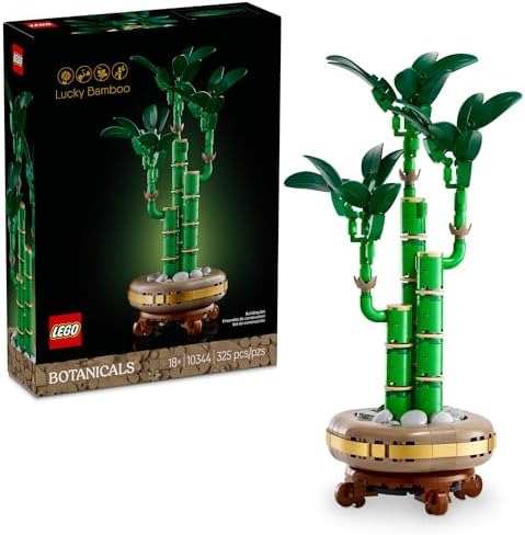 $23.99* | 325-Piece LEGO Botanicals: Botanical Collection - Lucky Bamboo (10344, 2025) at Amazon