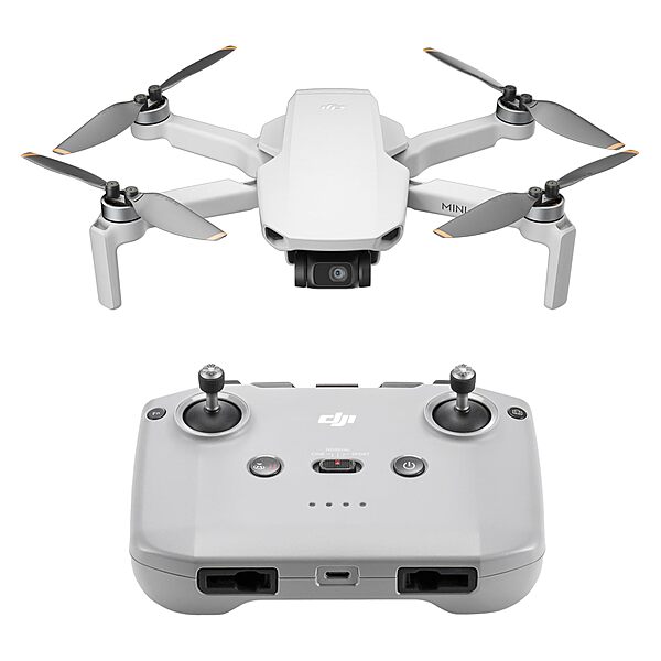 DJI Mini 4K, Drone with 4K UHD Camera, 3-Axis Gimbal Stabilization, 1 Battery $229