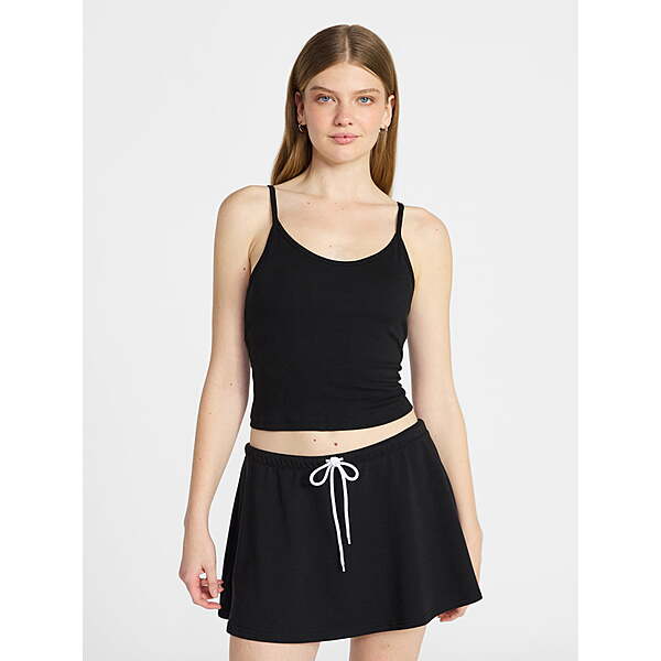 No Boundaries Cozy Sleepwear Cami and Skort Set, 2-Piece, Women’s and Women’s Plus XXS-3X $10.48